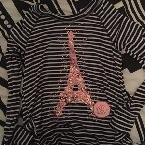 Brand new girls Paris long sleeve